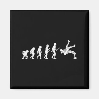 Imán Evolución divertida de la lucha libre de artes mar