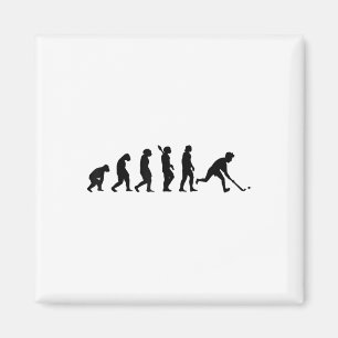 Imán Evolución Hockey Hierba Jugador Hockey Equipo 