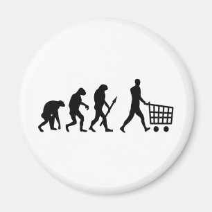 Imán evolución humana de las compras
