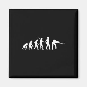 Imán Evolution Pool Funny Pool Player Billiards Player