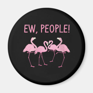 Imán Ew People Flamingo Social Distance Tropical
