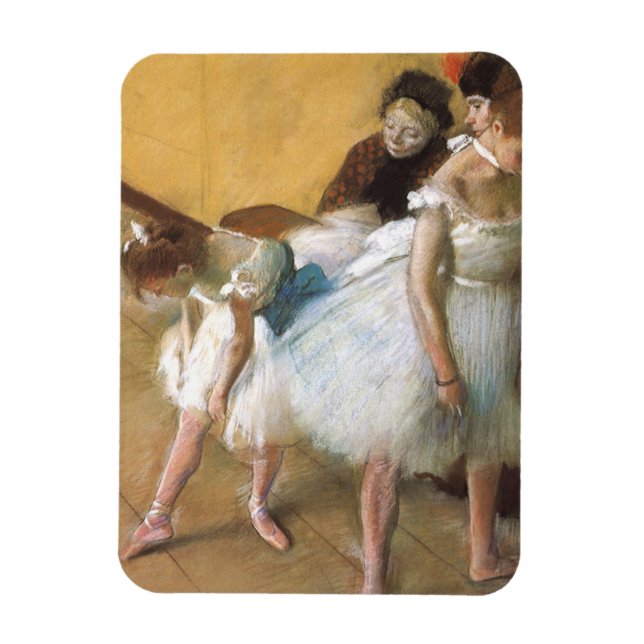 Imán Examen de danza por Edgar Degas, Ballet de época (Vertical)