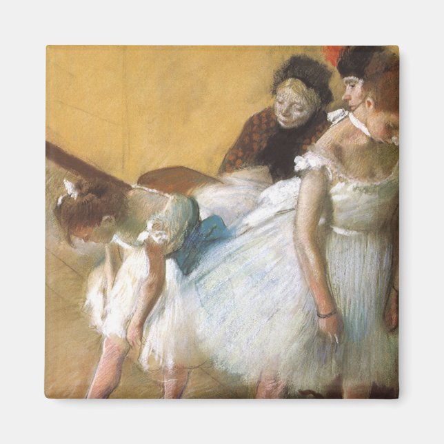 Imán Examen de danza por Edgar Degas, Ballet de época (Frente)