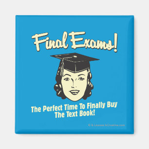 Imán Exámenes finales: Finalmente compre el libro de