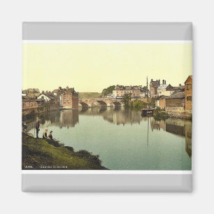Imán Exbridge, obra clásica Photochrom de Exeter,