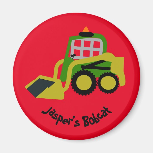 Imán Excavadora Bobcat (Frente)