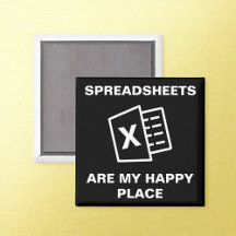 Excel Spreadsheet Contabilidad Office Humor Magnet