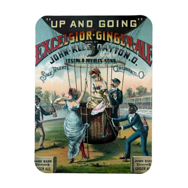 Imán Excelsior Ginger Ale (Vertical)