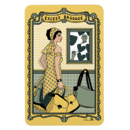 Imán Exceso de Equipaje_C_4x6 Refrigerator Magnet