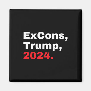 Imán Excons Trump 2024 Trump Vance