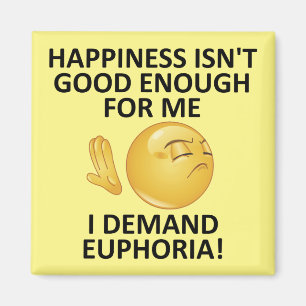 Imán Exige Euphoria Funny Fridge Magnet Refrigerador