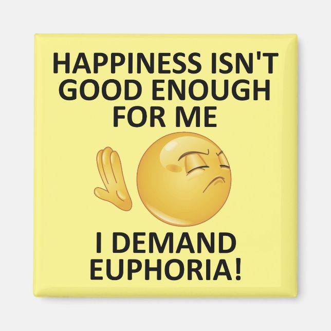 Imán Exige Euphoria Funny Fridge Magnet Refrigerador (Frente)