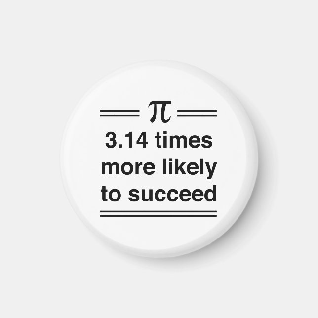 Imán Éxito De Pi (Frente)