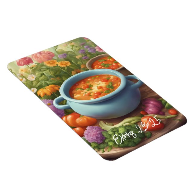 Imán Éxodo 23:25-imán (Lado Derecho)