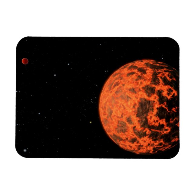 Imán Exoplanet Ucf-1.01 Orbitando Una Estrella Llamada  (Horizontal)