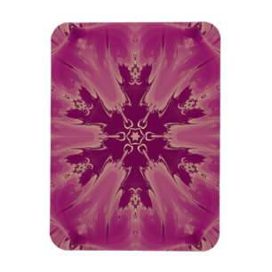 Imán Exóticas y espléndidas flores moradas