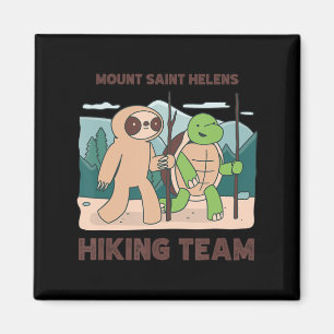 Imán Expedición de escalada del equipo del Monte Saint