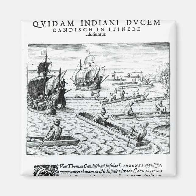 Imán Expedición de Thomas Cavendish (Frente)