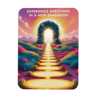 Imán Experiencia de saludos en una nueva dimensión - Su