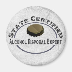 Imán Experto de la disposición del alcohol