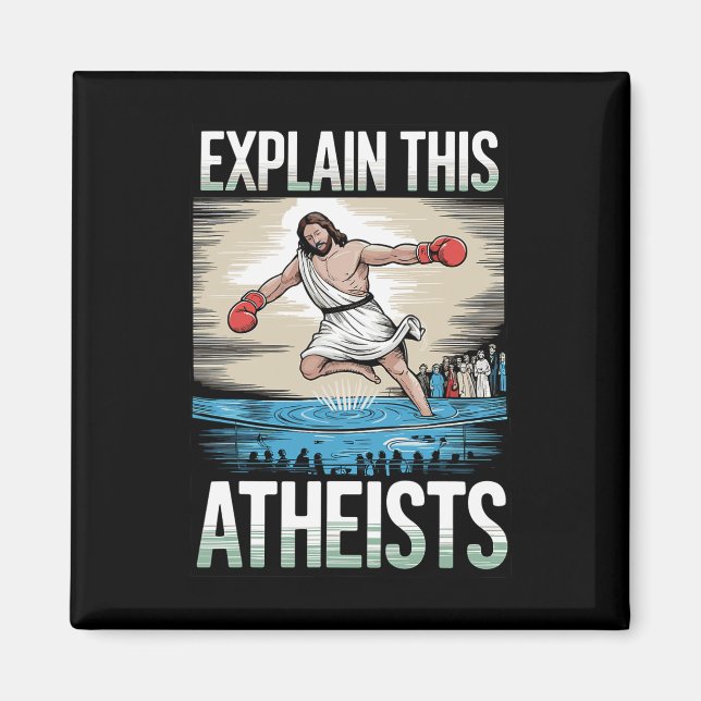 Imán Explicar a estos ateos Jesús Guantes de Boxeo Dive (Frente)