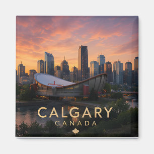 Imán Exploración de la ciudad de Calgary, Canadá ⛵