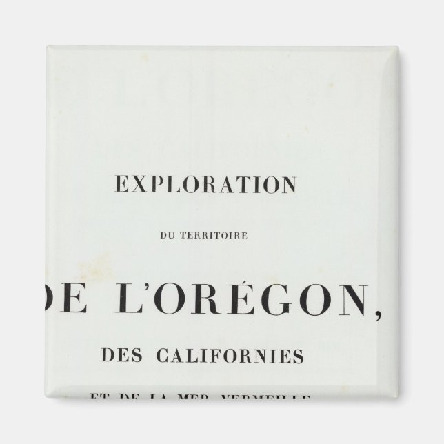 Imán Exploración de Oregón 3 (Frente)