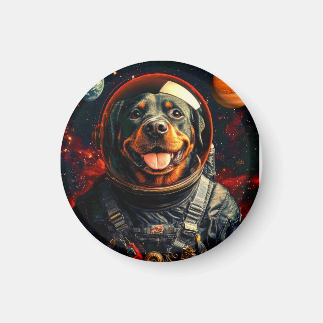 Imán Exploraciones de Rottweiler (Frente)