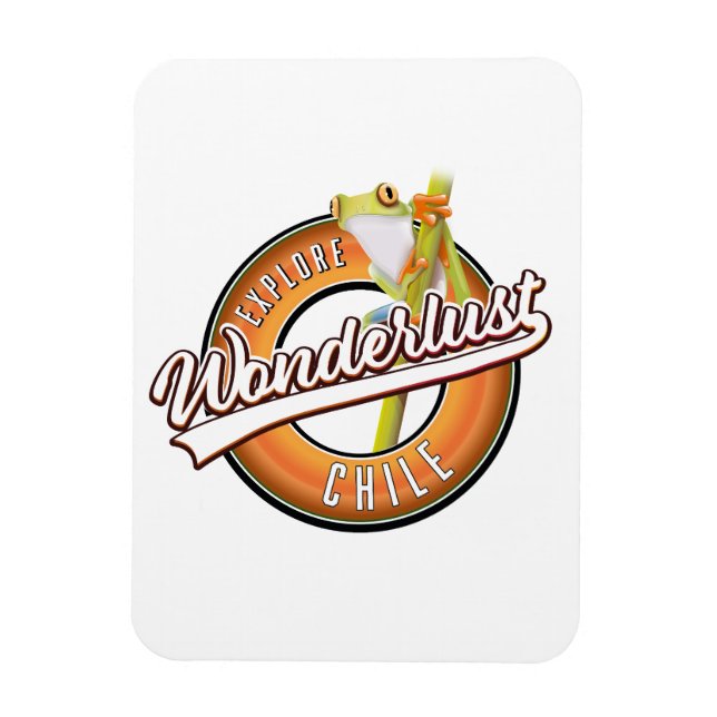 Imán explorar la maravilla de Chile (Vertical)