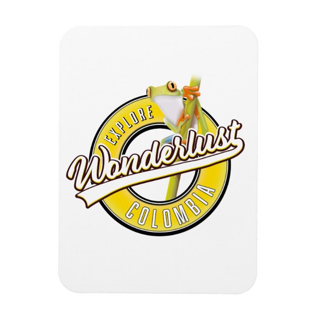 Imán explorar la maravilla de Colombia (Vertical)