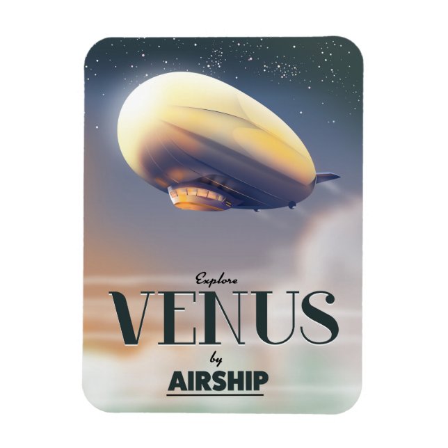 Imán Explorar Venus Por Aeronave (Vertical)