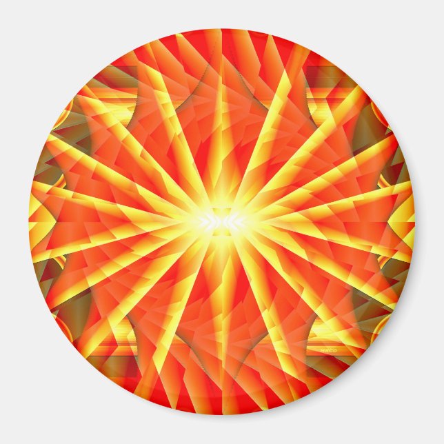 Imán Explosión de sol...... (Frente)