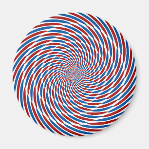 Imán Explosión espiral de la ilusión