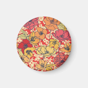 Imán Explosión Floral: Tendencia de la Vintage sin Mare