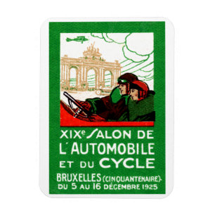 Imán Exposición Automotriz de Bruselas de 1925