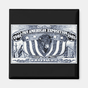 Imán Exposición Cacerola-Americana 1901