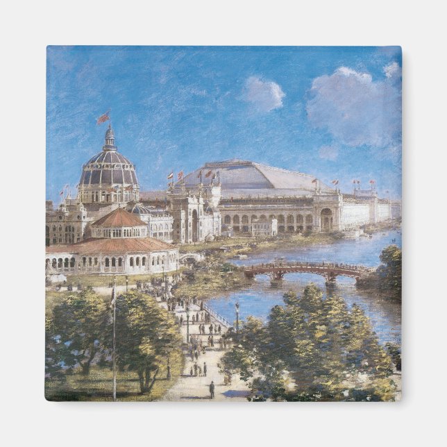 Imán Exposición colombiana del mundo por Theodore Robin (Frente)