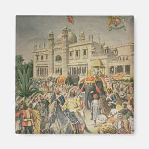 Imán Exposición de 1900: el pabellón Anglo-Indio