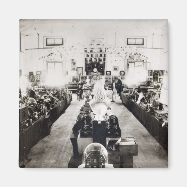 Imán Exposición de Trinidad y Tabago, 1890 (Frente)