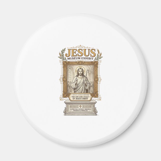 Imán Exposición del Museo de Jesús Exposición del Museo (Frente)