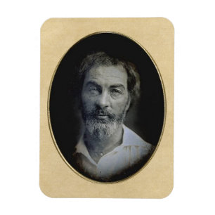 Imán Expresión a los ojos de Walt Whitman