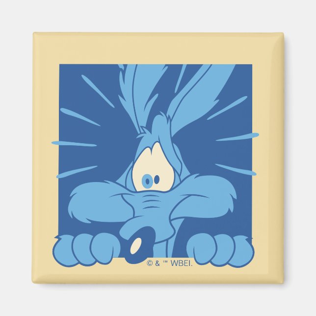 Imán Expresión de Shock de WILE E. COYOTE™ (Frente)