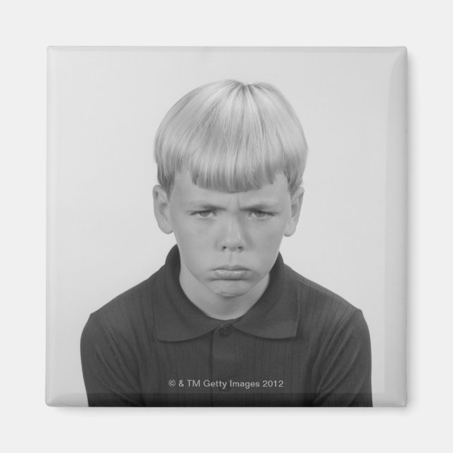 Imán Expresiones faciales del niño (Frente)