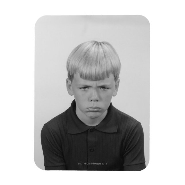 Imán Expresiones faciales del niño (Vertical)