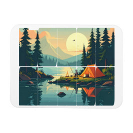 Imán exterior de hierba táctil retro de personaliz