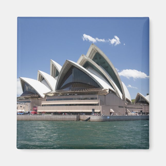 Imán exterior de la Ópera de Sydney, Sydney, Nueva Gale (Frente)