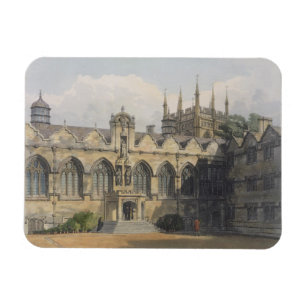 Imán Exterior de la universidad de Mirador, ilustracion