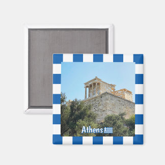 Imán External view of Acropolis in Athens, Greece