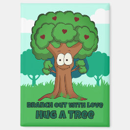 Imán Extiende el Amor Abraza un Árbol