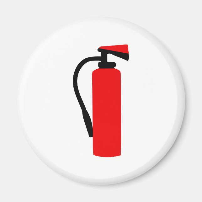 Imán Extintor de incendios (Frente)